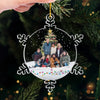 Custom Photo Christmas Magic Is In The Air - Family Personalized Custom Ornament - Acrylic Custom Shaped - Christmas Gift For Family Members