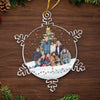 Custom Photo Christmas Magic Is In The Air - Family Personalized Custom Ornament - Acrylic Custom Shaped - Christmas Gift For Family Members