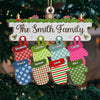 Christmas Is A Time For Family, Love, And Joy - Family Personalized Custom Ornament - Wood Custom Shaped - Christmas Gift For Family Members