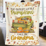 Sweater Weather Is Better Together - Family Personalized Custom Blanket - Gift For Mom, Grandma