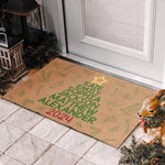 Custom Name Family Holiday Decor - Personalized Doormat