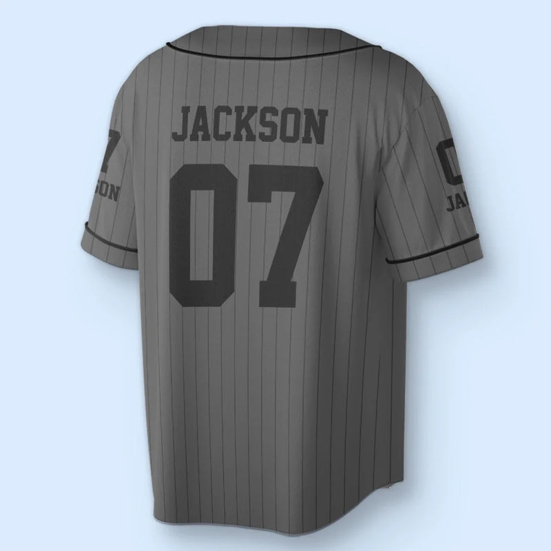 Keep Your Eye On The Ball - Personalized Custom Baseball Jersey - Gift For Sport Lovers, Sport Players