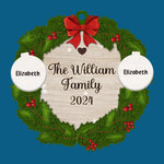 Custom Name Christmas Family Gifts - Personalized Ornament