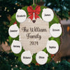 Family Is The Greatest Christmas Gift - Family Personalized Custom Ornament - Wood Custom Shaped - Christmas Gift For Family Members