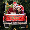 Custom Photo First Christmas, Endless Love - Couple Personalized Custom Ornament - Acrylic Custom Shaped - Christmas Gift For Husband Wife, Anniversary, First Christmas