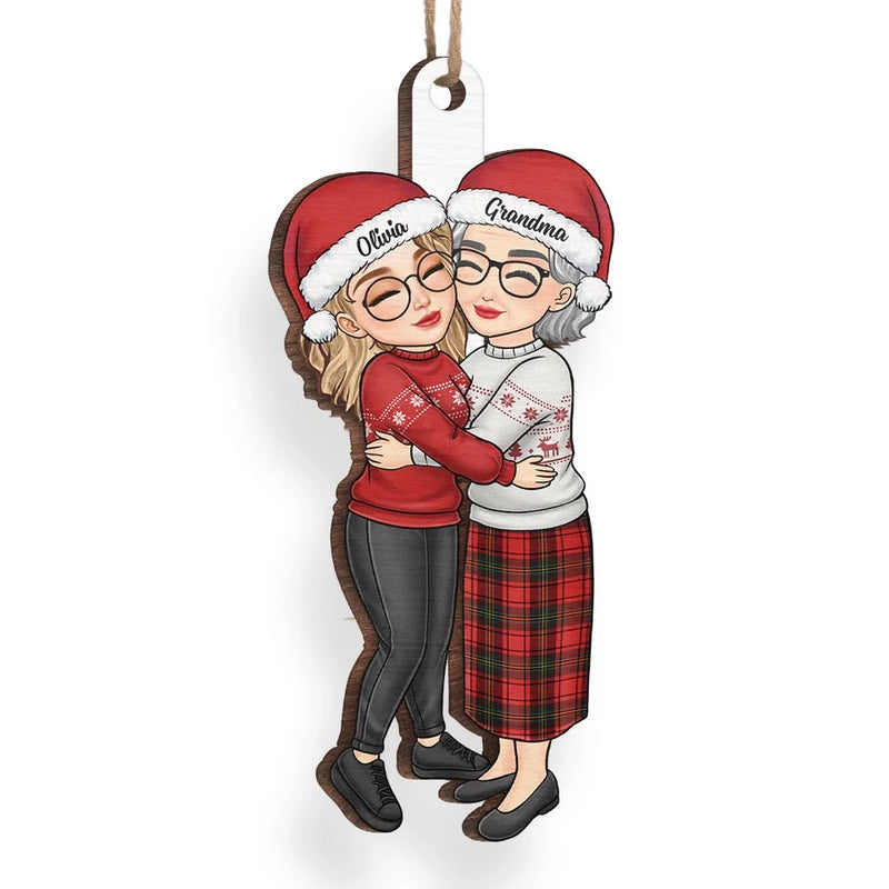 One Of The Sweetest Words I Have Ever Heard Is Nana - Family Personalized Custom Ornament - Wood Custom Shaped - Christmas Gift For Grandma