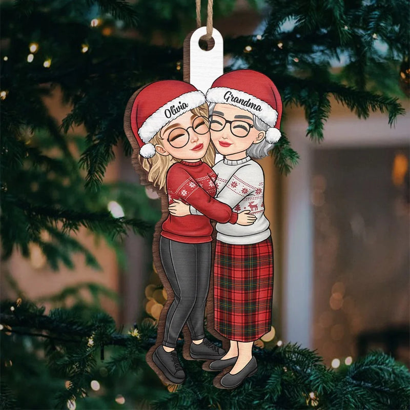 One Of The Sweetest Words I Have Ever Heard Is Nana - Family Personalized Custom Ornament - Wood Custom Shaped - Christmas Gift For Grandma