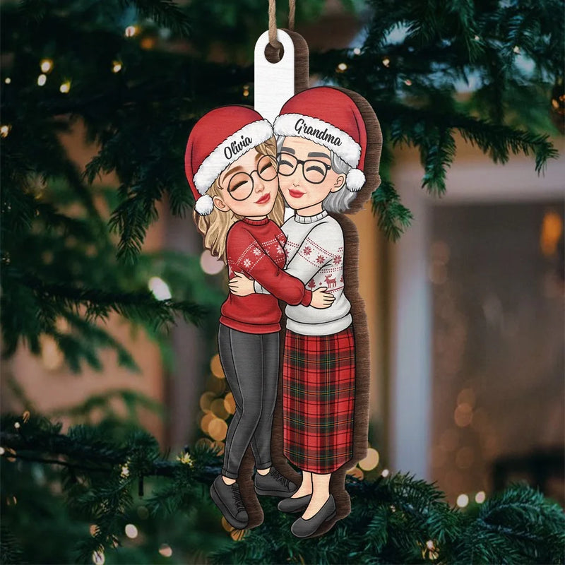 One Of The Sweetest Words I Have Ever Heard Is Nana - Family Personalized Custom Ornament - Wood Custom Shaped - Christmas Gift For Grandma