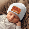 Santa Baby Is Coming To Town - Family Personalized Custom Baby Beanie Hat - Christmas Gift For Baby Kids, Newborn Baby