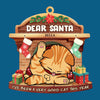 Santa Paws Is The Best Clause - Cat Personalized Custom Ornament - Wood Custom Shaped - Christmas Gift For Pet Owners, Pet Lovers