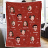 Custom Photo Unwrap Yourself The Merriest Of Holidays - Family Personalized Custom Blanket - Christmas Gift For Family Members
