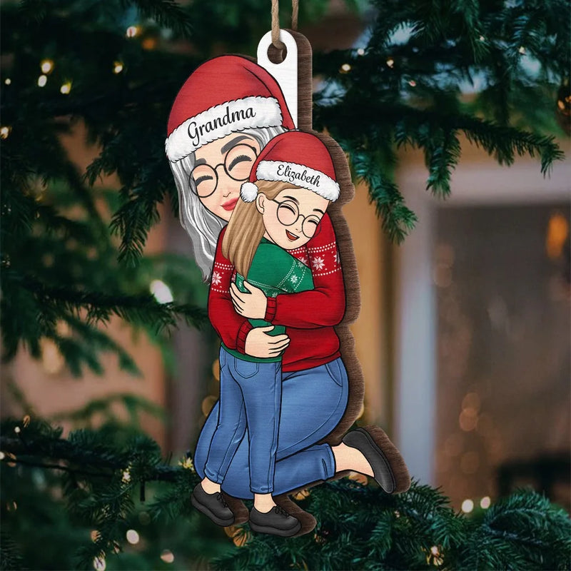 You Are The Star Of My Life - Family Personalized Custom Ornament - Wood Custom Shaped - Christmas Gift For Grandma