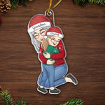 You Are In My Heart Forever, Grandma - Family Personalized Custom Ornament - Acrylic Custom Shaped - Christmas Gift For Grandma