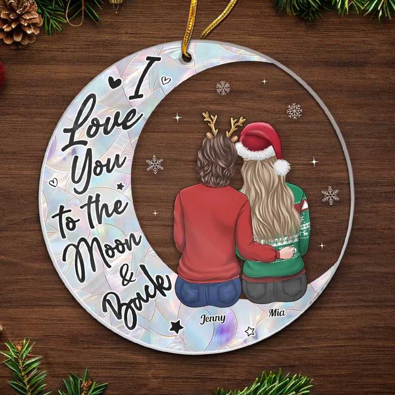 There Is No Greater Gift Than Sisters - Bestie Personalized Custom Ornament - Acrylic Custom Shaped - Christmas Gift For Best Friends, BFF, Sisters