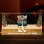Custom Name Christmas Gifts for Brothers and Sisters - Personalized Acrylic Letters Night Light
