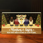 Custom Name Christmas Gifts for Brothers and Sisters - Personalized Acrylic Letters Night Light