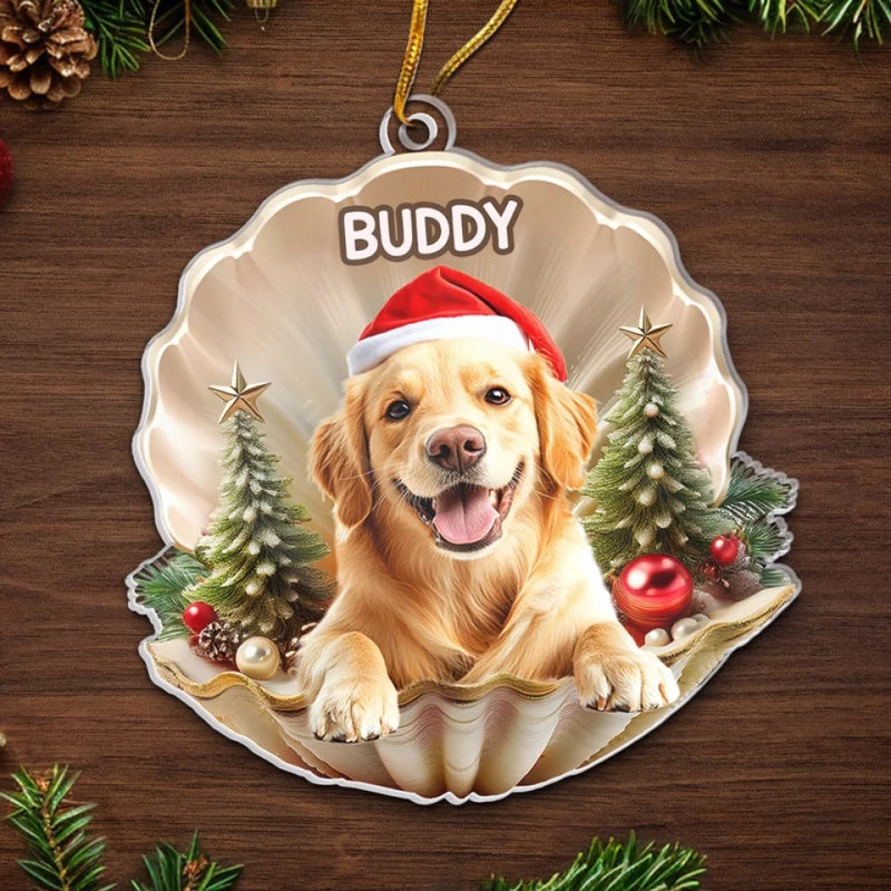 Custom Photo The Best Ornaments Are The Ones With Tails - Dog & Cat Personalized Custom Ornament - Acrylic Custom Shaped - Christmas Gift For Pet Owners, Pet Lovers