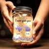 Distance Means Little When Someone Means So Much - Bestie Personalized Custom Mason Jar Light - Gift For Best Friends, BFF, Sisters