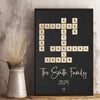 Together, We Celebrate The Magic Of The Season - Family Personalized Custom Vertical Poster - Gift For Family Members