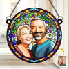 Custom Photo I Still Fall For You Every Day - Couple Personalized Window Hanging Suncatcher Ornament - Gift For Husband Wife, Anniversary