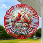 Memories Can Bring Comfort Even In The Toughest Times - Memorial Personalized Custom Wind Spinner - Sympathy Gift For Family Members