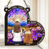 Some Angels Choose Fur Instead Of Wings - Memorial Personalized Window Hanging Suncatcher Ornament - Sympathy Gift For Pet Owners, Pet Lovers