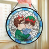 Remember This Christmas - Family Personalized Custom Stained Glass Window Hanging Suncatcher - Christmas Gift For Grandma