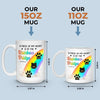 A Piece Of My Heart Is At The Rainbow Bridge - Memorial Personalized Custom Mug - Christmas Gift, Sympathy Gift For Pet Owners, Pet Lovers