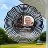 Custom Photo Nothing Can Ever Take Away A Love The Heart Holds - Memorial Personalized Custom Wind Spinner - Sympathy Gift For Family Members