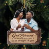 Custom Photo You Make Me Love Christmas Even More Than I Already Do  - Couple Personalized Custom Ornament - Acrylic Custom Shaped - Christmas Gift For Husband Wife, Anniversary
