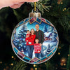 Custom Photo Every Time We Love, Every Time We Give, It’s Christmas - Family Personalized Custom Ornament - Acrylic Custom Shaped - Christmas Gift For Family Members