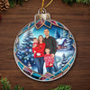 Custom Photo Every Time We Love, Every Time We Give, It’s Christmas - Family Personalized Custom Ornament - Acrylic Custom Shaped - Christmas Gift For Family Members