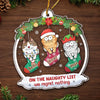 Every Meow Adds Magic To My Christmas - Cat Personalized Custom Ornament - Acrylic Custom Shaped - Christmas Gift For Pet Owners, Pet Lovers