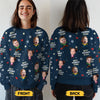 Family Is The Greatest Gift Of All - Family Personalized Custom Ugly Sweatshirt - Unisex Wool Jumper - Christmas Gift For Family Members