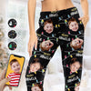 Custom Photo Love, Fun, And Holiday Cheer - Family Personalized Custom Pajama Pants - Christmas Gift For Mom, Grandma