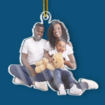 Custom Photo Christmas Gifts for Families - Personalized Ornament