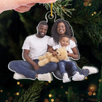 Custom Photo Christmas Gifts for Families - Personalized Ornament