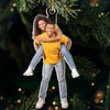 Custom Photo My World Is Filled With Cheer And You This Christmas  - Couple Personalized Custom Ornament - Acrylic Custom Shaped - Christmas Gift For Husband Wife, Anniversary