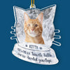 Custom Photo You Were My Favorite Hello - Memorial Personalized Custom Ornament - Acrylic Custom Shaped - Sympathy Gift, Christmas Gift For Pet Owners, Pet Lovers
