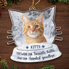 Custom Photo You Were My Favorite Hello - Memorial Personalized Custom Ornament - Acrylic Custom Shaped - Sympathy Gift, Christmas Gift For Pet Owners, Pet Lovers