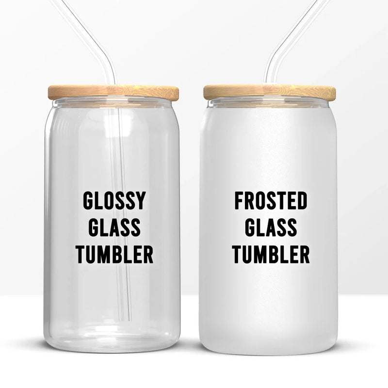 I Promise You Won't Have To Face Your Problems Alone - Bestie Personalized Custom Glass Cup, Iced Coffee Cup - Gift For Best Friends, BFF, Sisters