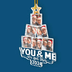 Custom Photo We Got This Christmas - Couple Personalized Custom Ornament - Acrylic Custom Shaped - Christmas Gift For Husband Wife, Anniversary