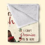Custom Name Christmas Gifts for Daughter - Personalized Blanket