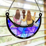 Custom Name Friendship Gifts for Women - Personalized Suncatcher Ornament