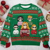 Les fêtes de fin d'année sont un moment privilégié pour la famille - Sweat-shirt personnalisé et moche pour la famille - Pull unisexe en laine - Cadeau de Noël pour les membres de la famille