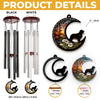 Your Paw Prints Are Forever On Our Hearts - Memorial Personalized Custom Wind Chime Suncatcher - Sympathy Gift, Christmas Gift For Pet Owners, Pet Lovers