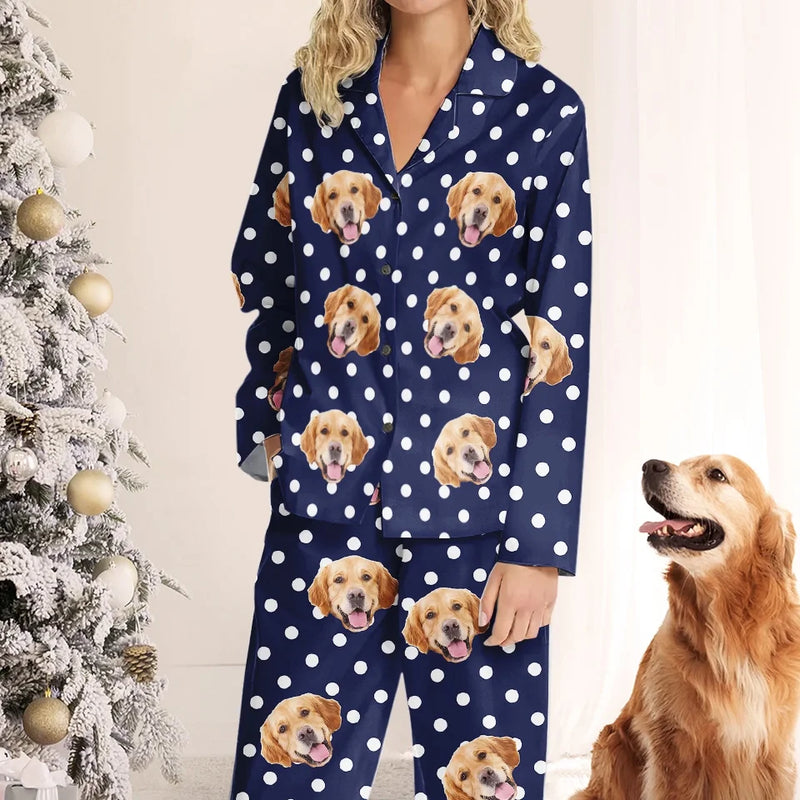 Custom Photo Nothing Says Pet Love Like Wearing Their Faces On Your Pajamas - Dog & Cat Personalized Custom Pajamas - Christmas Gift For Pet Owners, Pet Lovers