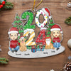 May All Your Christmas Wishes Come True - Dog & Cat Personalized Custom Ornament - Acrylic Custom Shaped - Christmas Gift For Husband Wife, Anniversary, Pet Owners, Pet Lovers