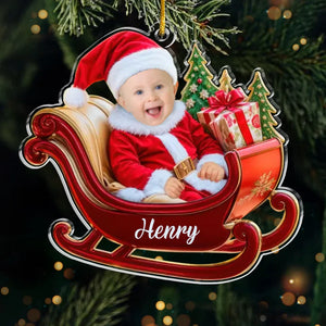 Custom Photo Little Ones Make Every Holiday More Magical And Bright - Family Personalized Custom Ornament - Acrylic Custom Shaped - Christmas Gift For Baby Kids, Newborn Baby, First Christmas