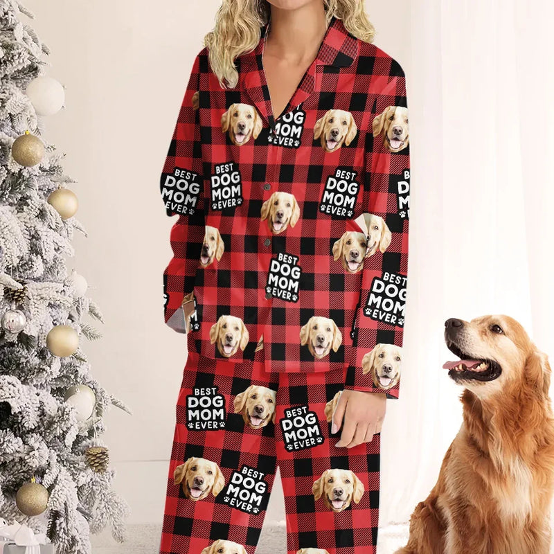 Custom Photo Unconditional Love From Furry Friends - Dog & Cat Personalized Custom Pajamas - Christmas Gift For Pet Owners, Pet Lovers